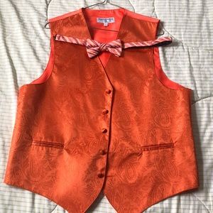 Men’s Vest and bow tie
